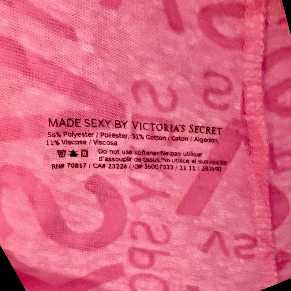 VSX Sexy Sports Women’s Workout Top Size XS Pink V Neck - Picture 3 of 5